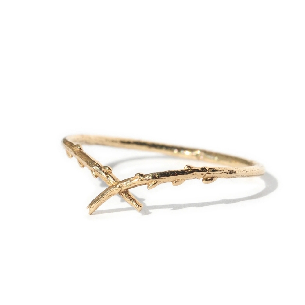 Sofia Zakia Woodland Ring Size 8